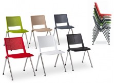 Revolution Chairs. Choice Of Colours: Black, Blue, Green, Grey, Sand, White, Red